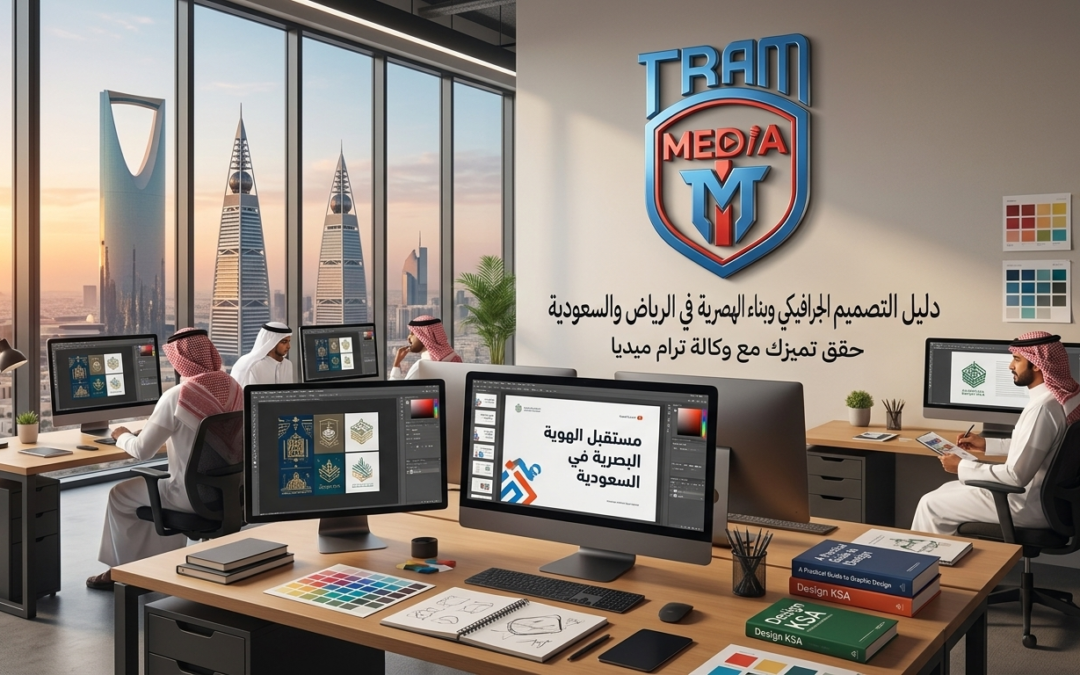 دليل التصميم الجرافيكي وبناء الهوية البصرية بالرياض والمملكة