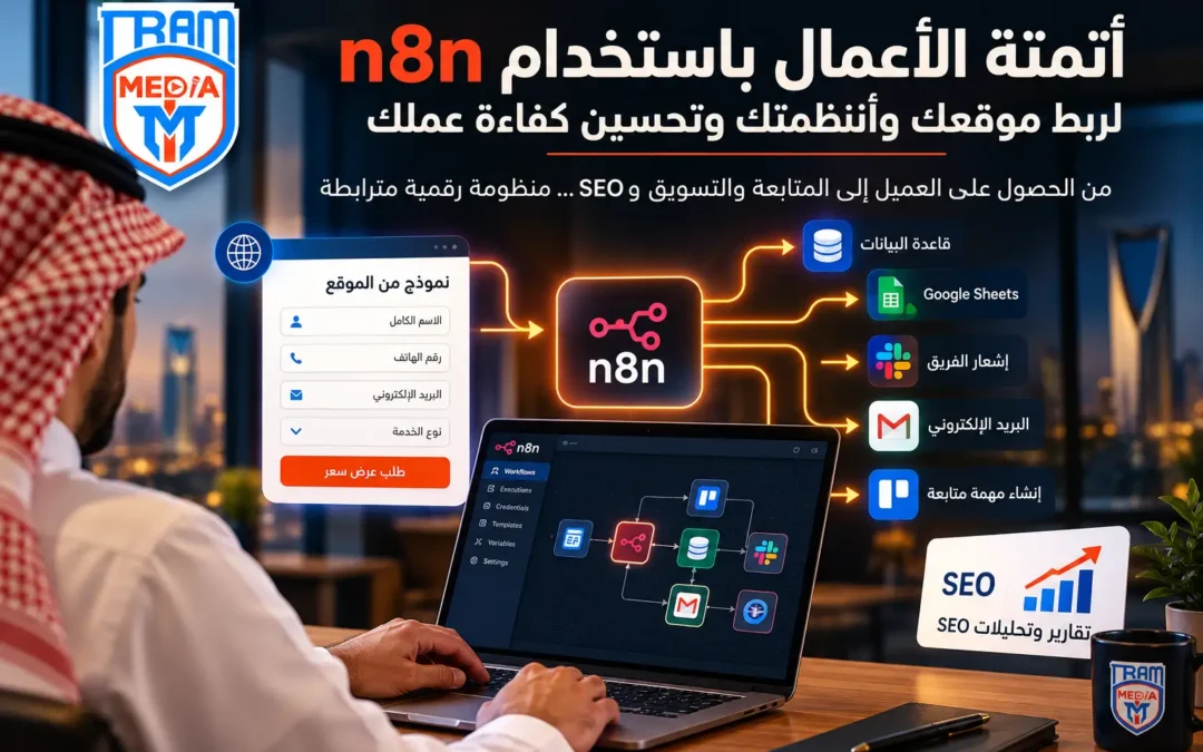 من أول نقرة إلى تنفيذ الطلب: كيف تغيّر الأتمتة بـ n8n طريقة عمل الشركات في الرياض؟